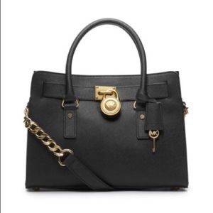 Michael Kors Hamilton Tote Bag in Black